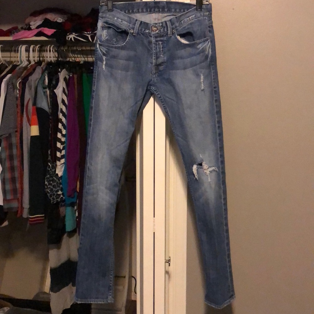 William Rast Boyfriend button fly Jeans